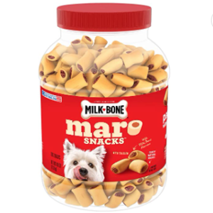 Milk-Bone MaroSnacks Dog Treats, Beef, 40 Ounce